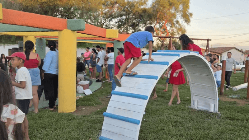 Novo espaço de lazer fortalece a convivência no Bairro Nova Esperança